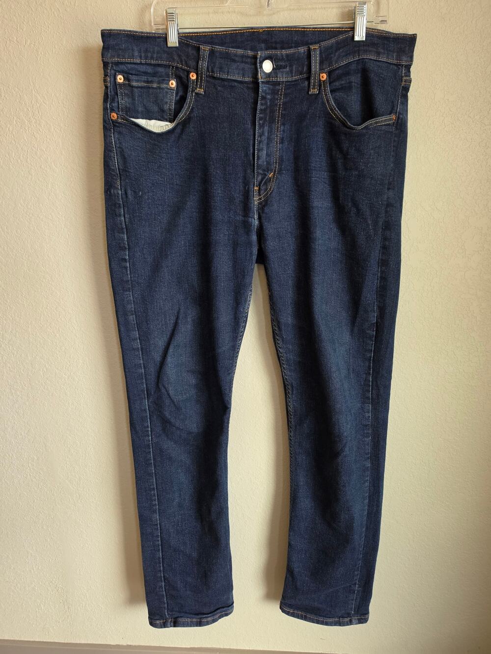 MENS LEVIS 514 STRAIGHT LEG JEANS SIZE 36 X 34 EXCELLENT